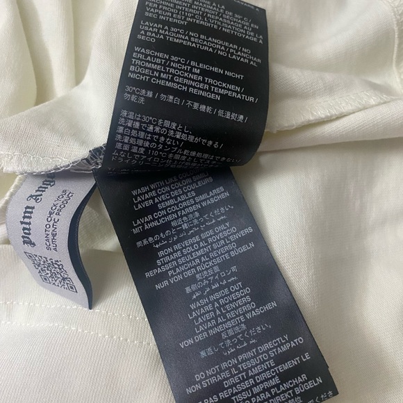 Palm Angels Cream Kill The Bear T-Shirt - Picture 4 of 7